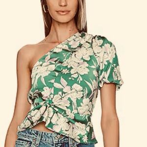 Heartloom one shoulder top